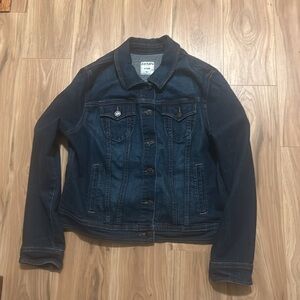 Jean jacket cotton blend